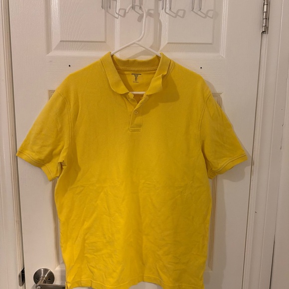 Amazon Essentials Other - Amazon Essentials Sunny Yellow Polo Shirt